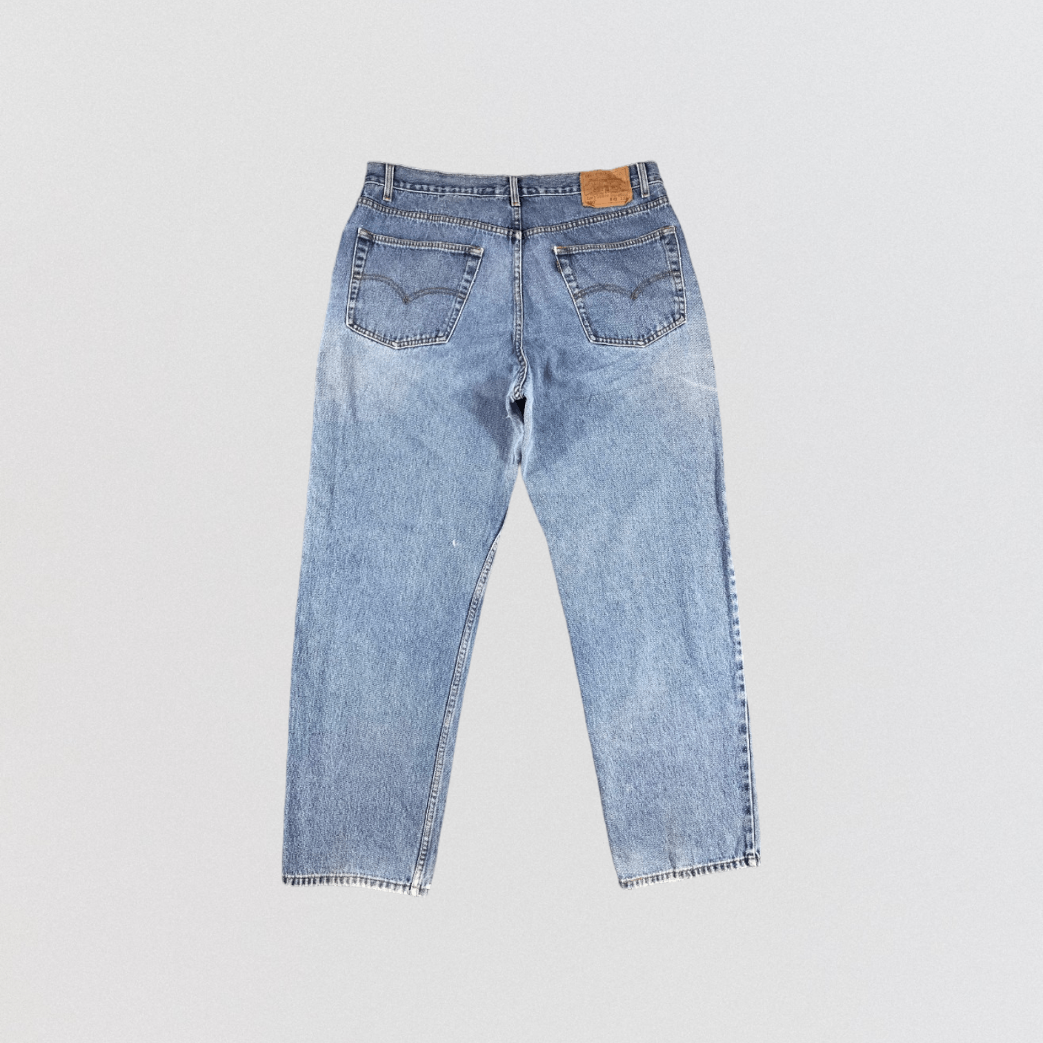 Levi's × Vintage Vintage 90s Light Wash Levis 550 Jeans-JM776 Size US 39 - 2 Thumbnail