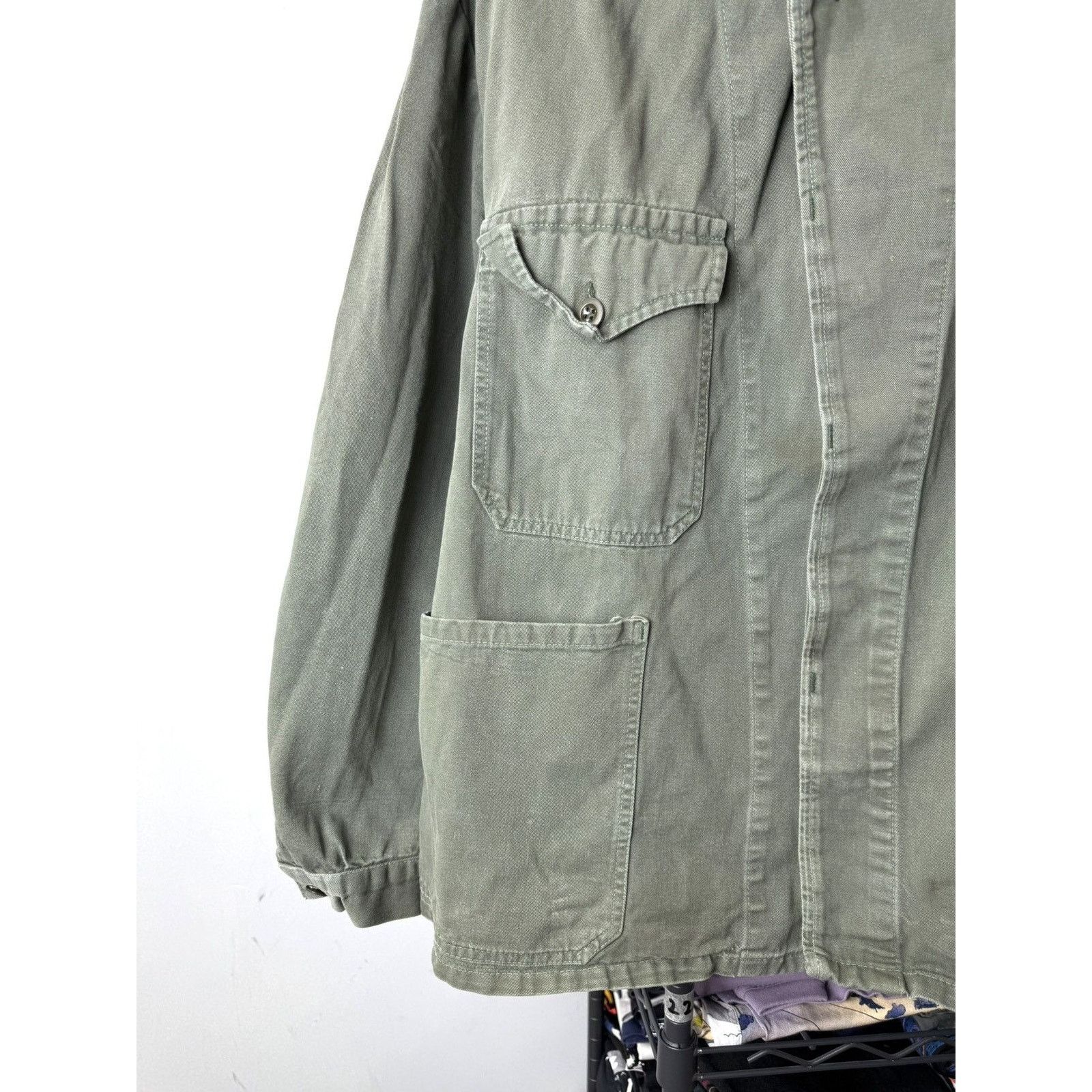 Vintage Rare! 70’s Vintage France Work Jacket Military Size US L / EU 52-54 / 3 - 4 Thumbnail