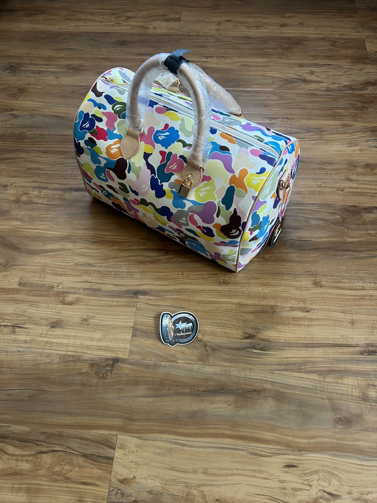 Bape NEW Bape Multi Camo Boston Bag | Grailed