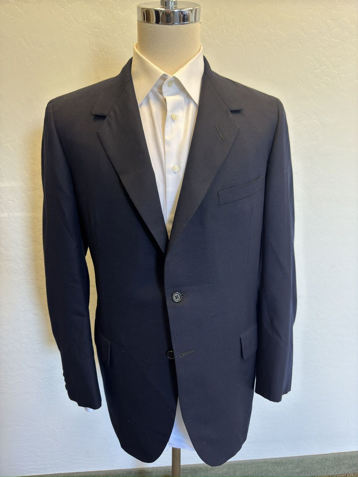 Oxxford Clothes Oxxford Clothes Hand Made In USA Wool Blazer 44R $3295 Size 44R - 1 Thumbnail