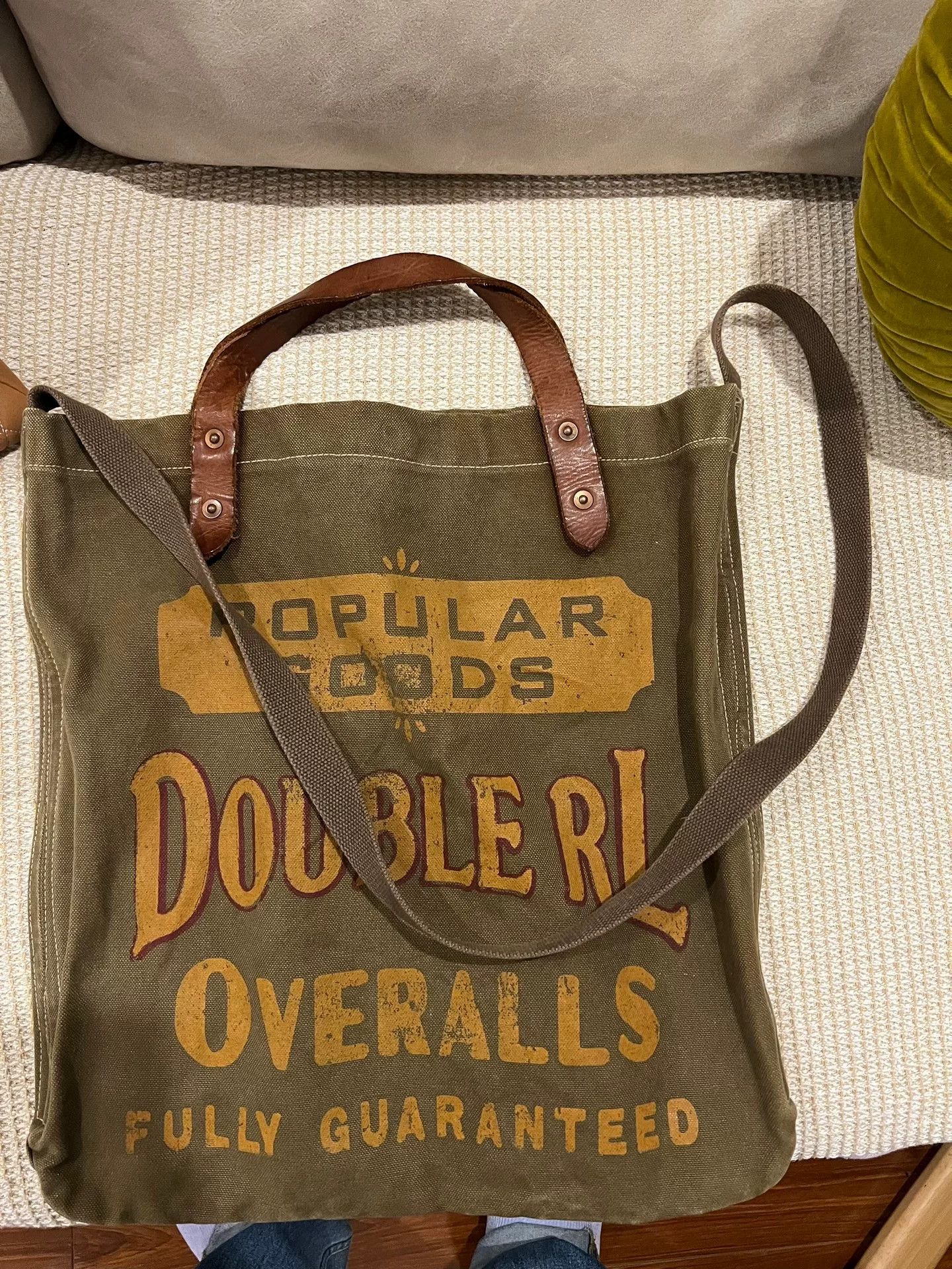 RRL Ralph Lauren RRL 2way Tote Oil Paint Print Size ONE SIZE - 1 Thumbnail