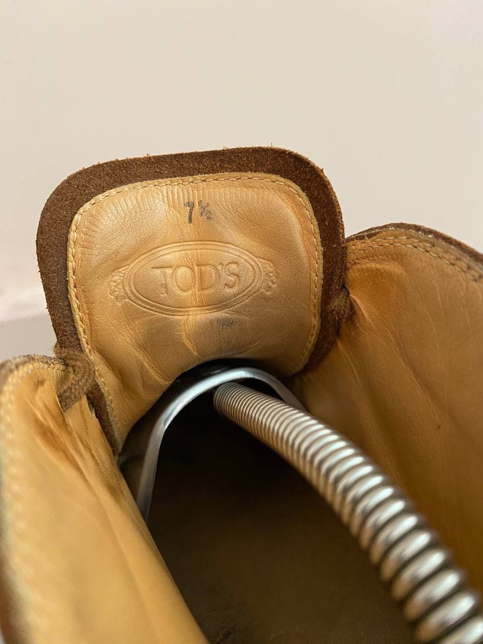 Tod's 💎 TOD'S Luxury Genuine Leather Suede Chelsea Boots Size US 8.5 / EU 41-42 - 8 Thumbnail