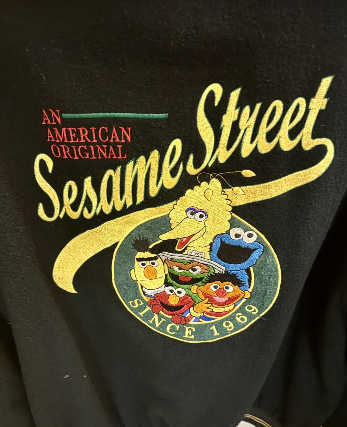 Other Vintage 90s Sesame Street Varsity Jacket – Chicago Store Size US L / EU 52-54 / 3 - 1 Thumbnail