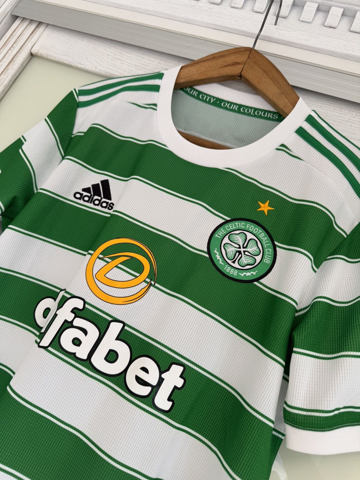 Adidas Celtic 2021-2022 Home Soccer Jersey Football Kit Shirt Size US M / EU 48-50 / 2 - 7 Thumbnail