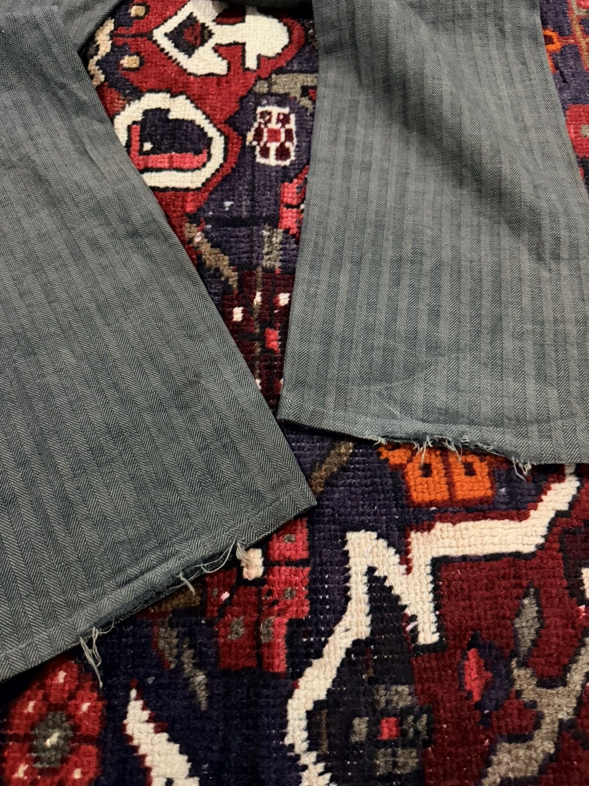 Paul Smith Red Ear Paul Smith Red Ear Herringbone Denim Size US 31 - 6 Thumbnail