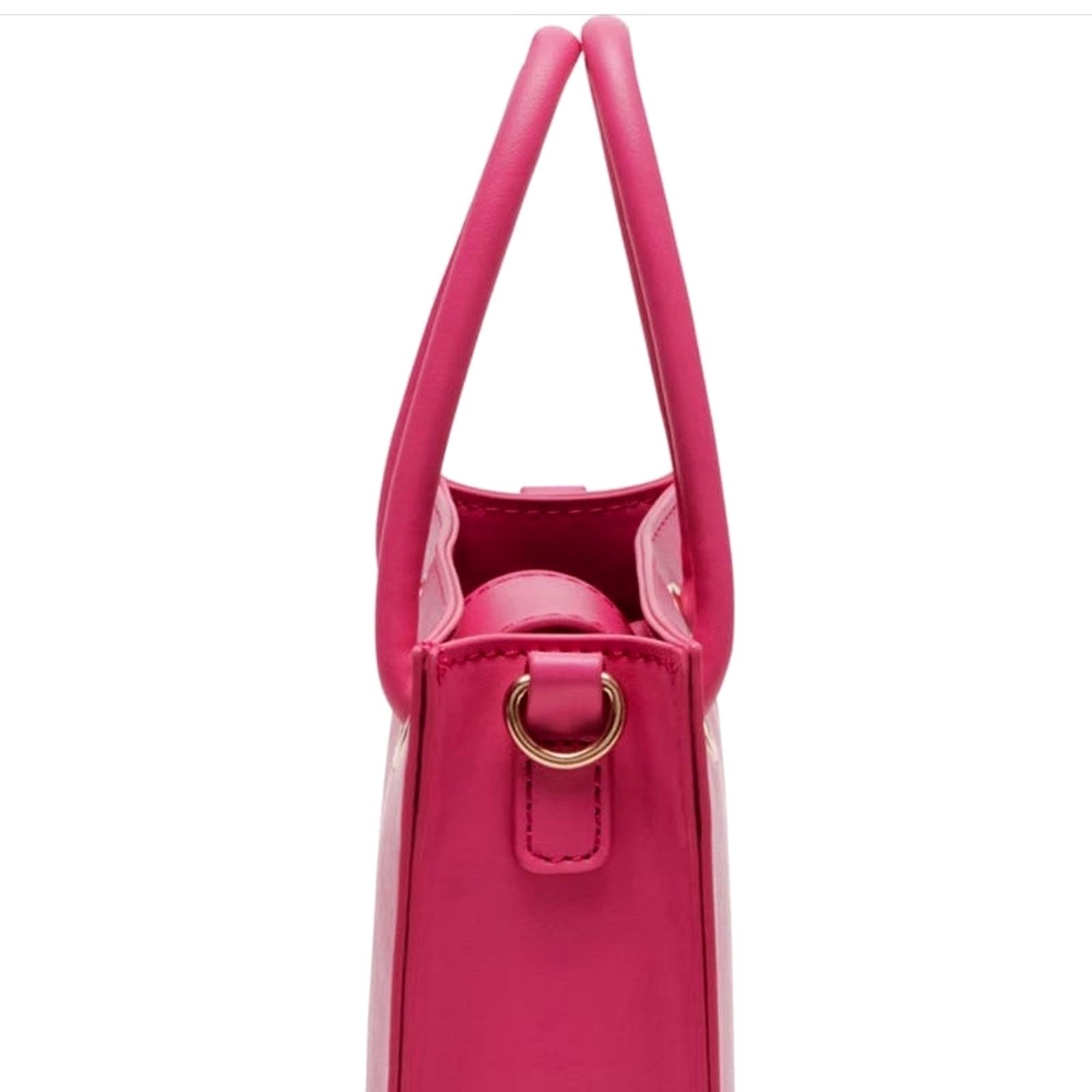 Anne Klein Anne Klein Mini Tube North/South Crossbody Bag Flash Pink Size ONE SIZE - 7 Thumbnail