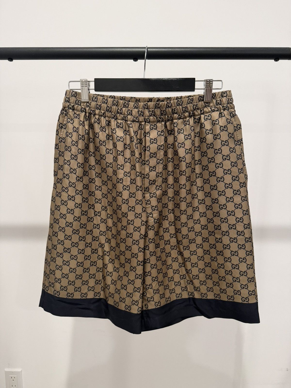 Gucci Gucci Silk Monogram Lounge Short Size US 32 / EU 48 - 1 Thumbnail