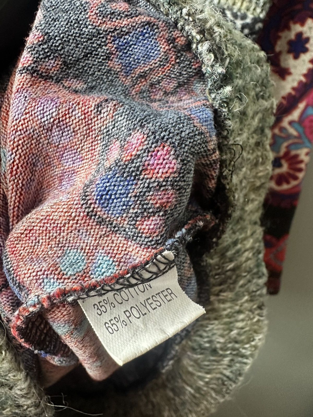 Vintage Punkyfish Boho Knit Paisley Tunic Dress Size L Size L / US 10 / IT 46 - 5 Thumbnail