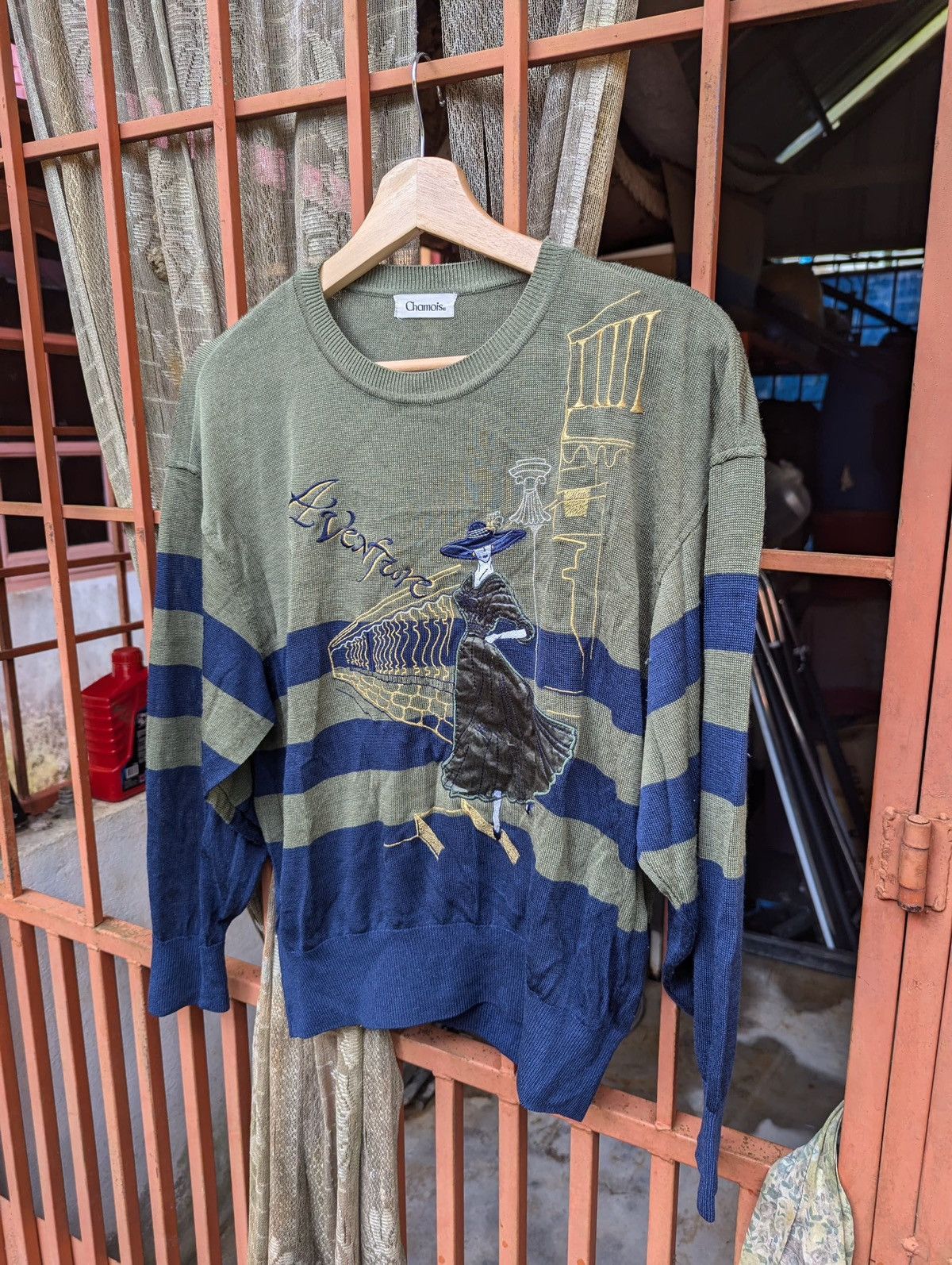 Japanese Brand Chamois Aventure Sweatshirt Size M / US 6-8 / IT 42-44 - 2 Thumbnail
