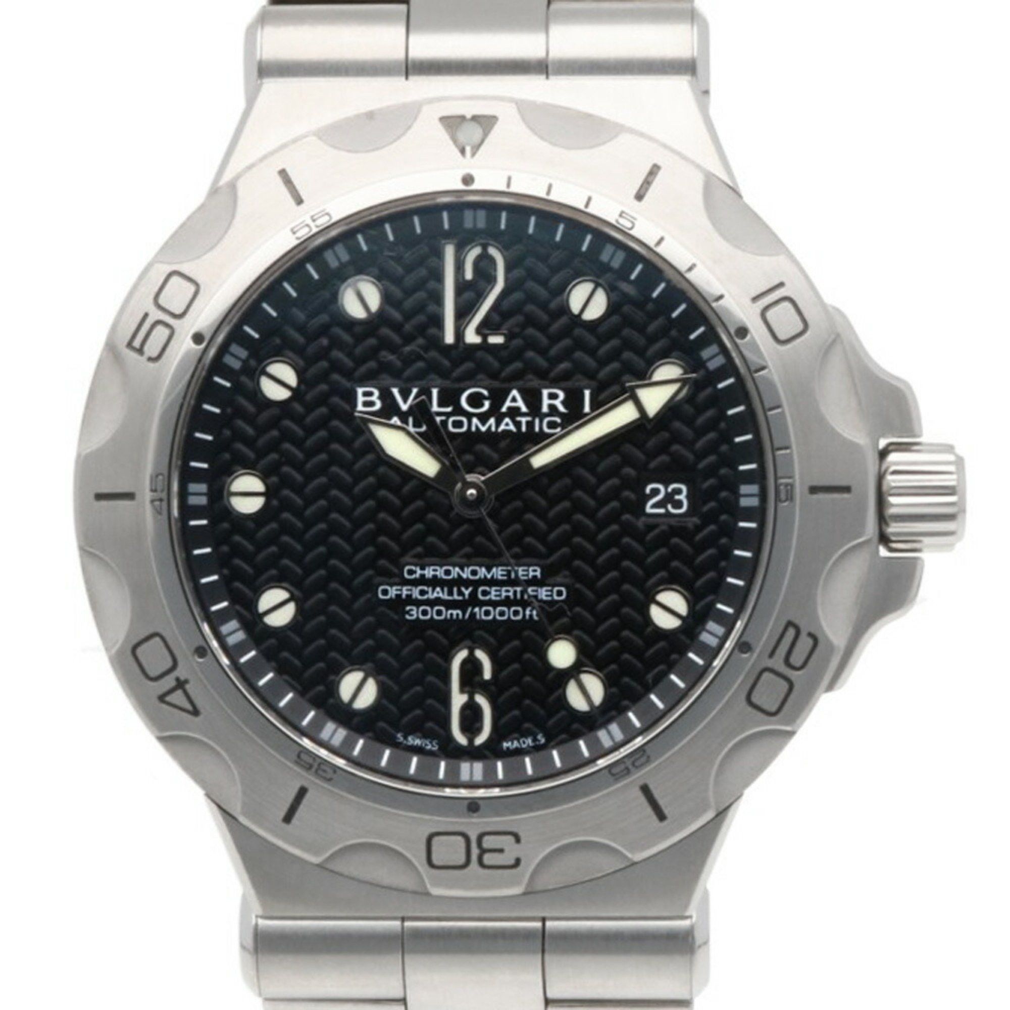 Bvlgari Bvlgari Diagono Scuba Watch Stainless Steel DP42SDS Automatic Men's BVLGARI Manufacturer's Finish Size ONE SIZE - 1 Thumbnail