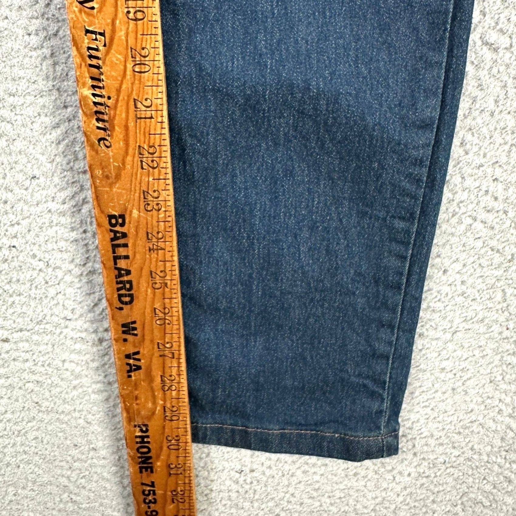 Izod IZOD Slim Jeans Mens 30X32 Blue Distressed Stretch 5 Pocket Comfortable Denim Jeans Slim Fit 30 32 Size Regular Mens) Size US 30 / EU 46 - 6 Thumbnail