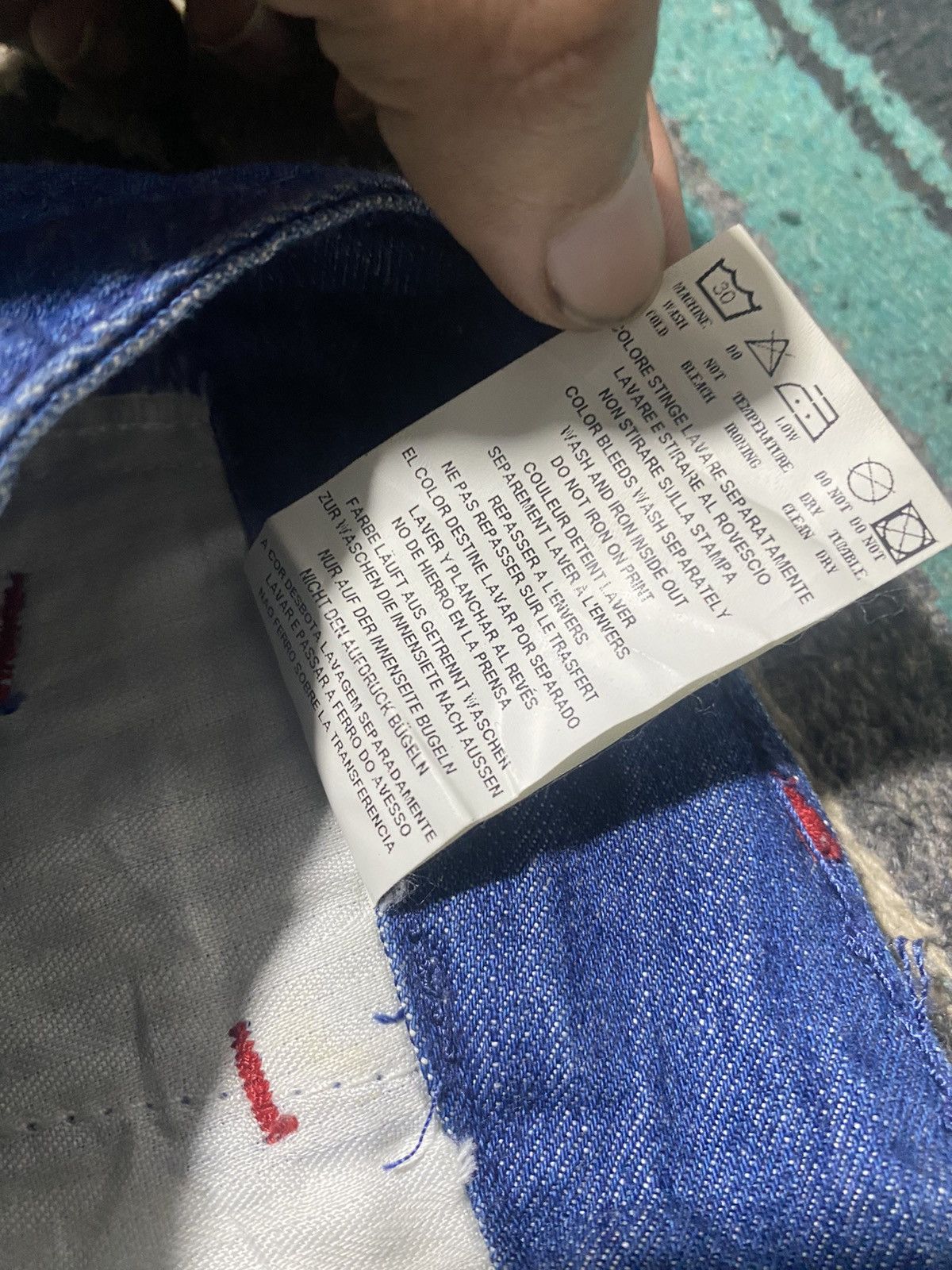Jean Paul Gaultier Jean Paul Gaultier Selvedge Sideline Denim Pants Size US 33 - 11 Thumbnail