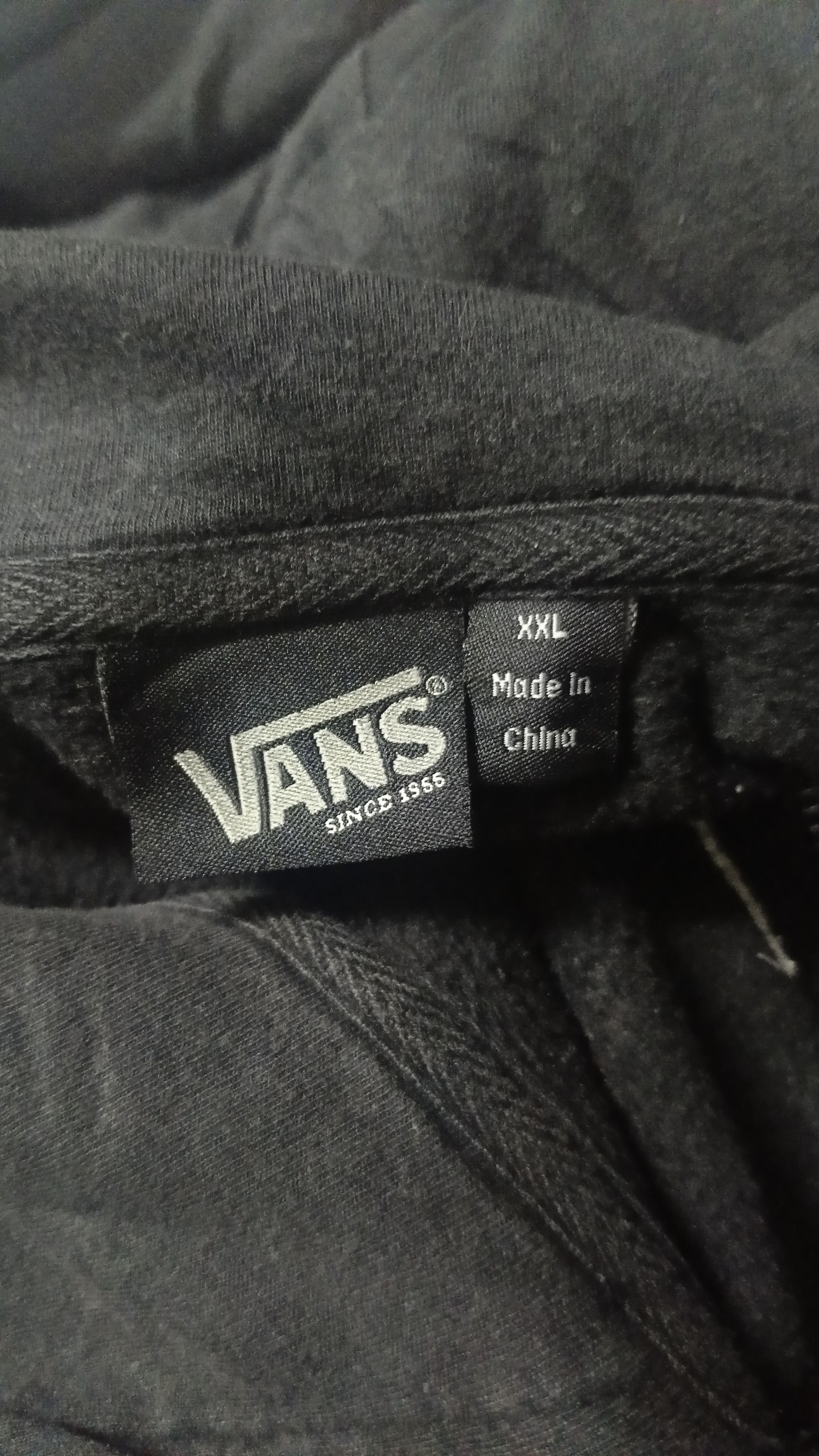 Vans × Vintage Vintage Vans Distressed Big Size Hoodie Size US XXL / EU 58 / 5 - 5 Thumbnail