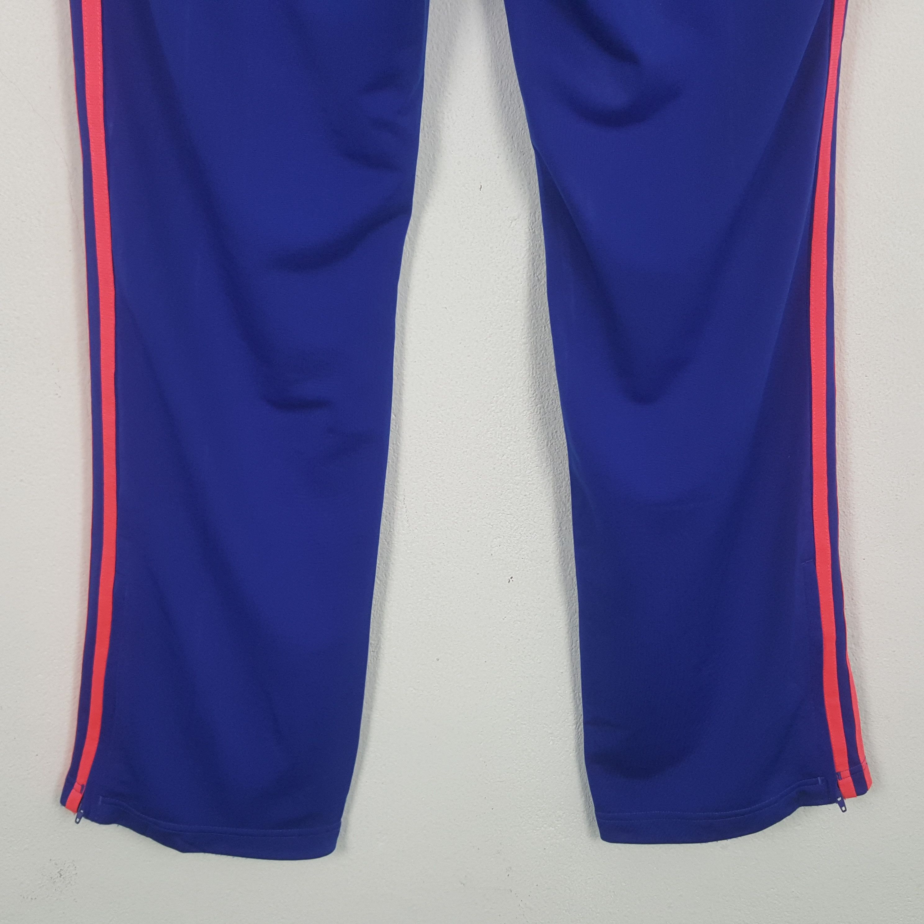 Adidas Vintage Adidas Track Sport Pink Line Pants Size US 34 / EU 50 - 6 Thumbnail