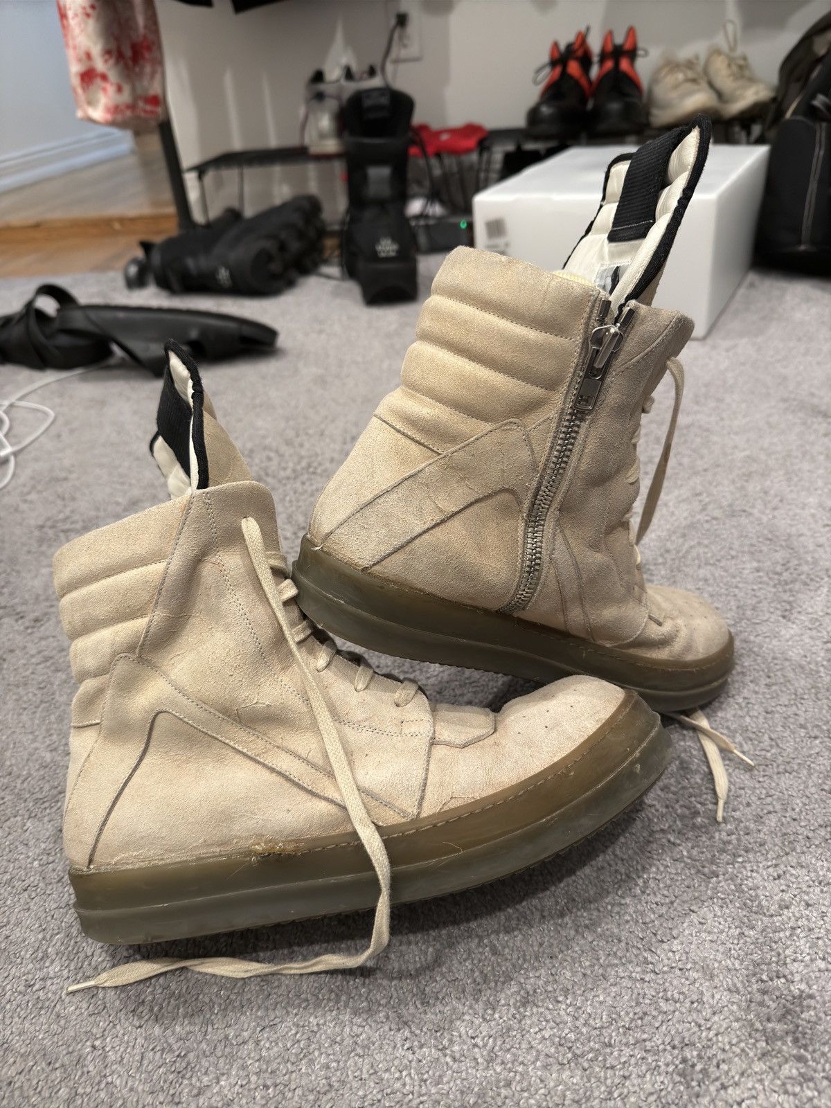 No Faith Studios RARE SIZE NO FAITH STUDIO TEXAN FLAG BOOT | Grailed