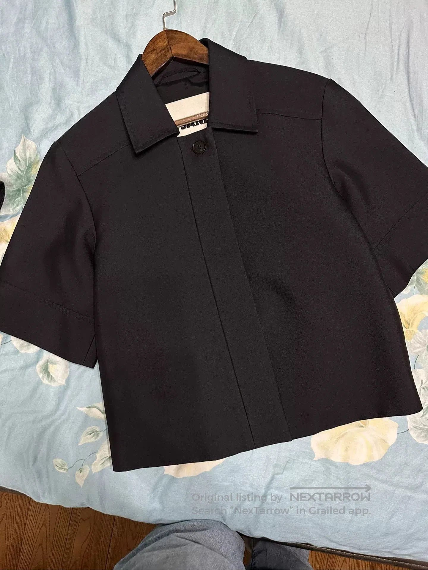 Jil Sander Jil Sander Short Sleeve Jacket. Size M / US 6-8 / IT 42-44 - 1 Thumbnail