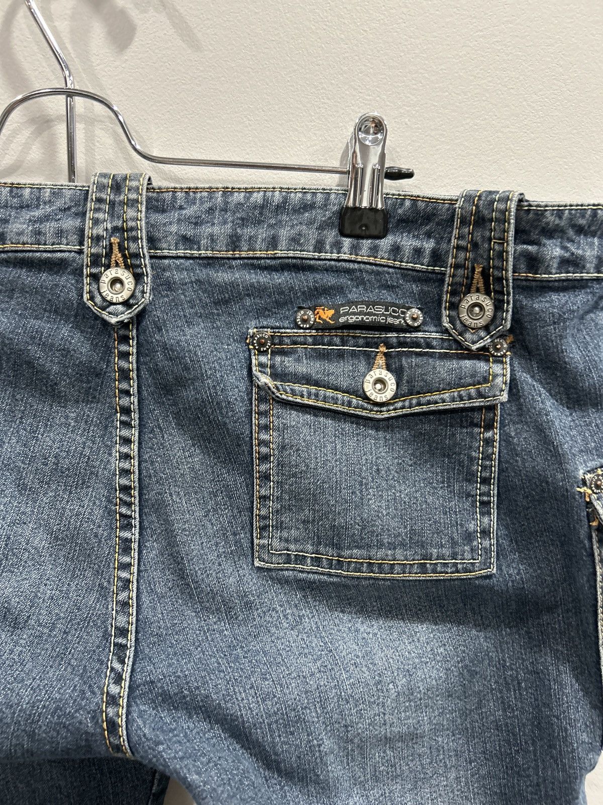 Parasuco × Vintage Pocketed Cargo Style Denim Size US 31 - 3 Thumbnail