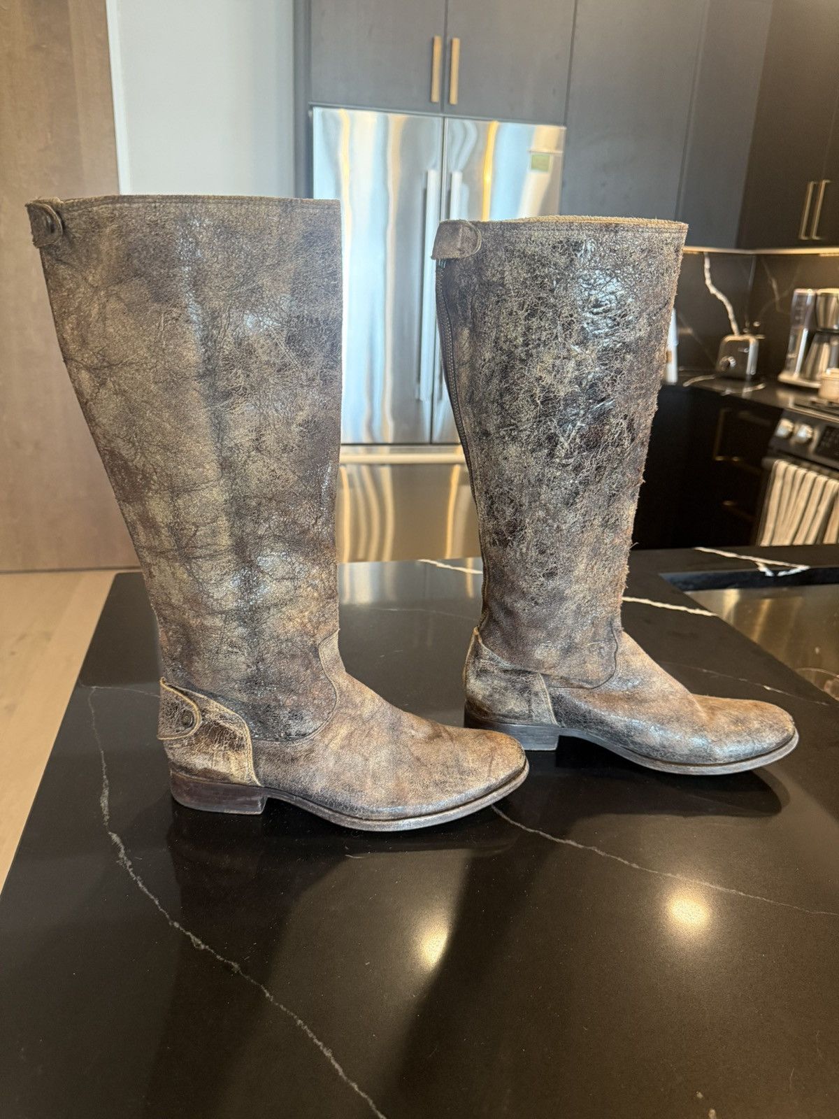 Frye Frye Riding Boots with Heal Button Size US 9.5 / IT 39.5 - 1 Thumbnail