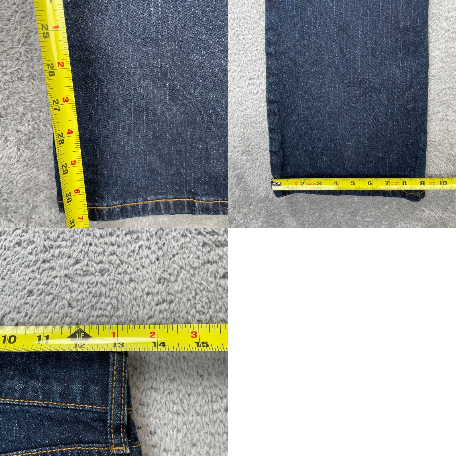 Denime J. Galt Jeans Womens Small Blue Bootcut Denim Cotton Medium Wash Shanghai Shirt Size 28" / US 6 / IT 42 - 8 Thumbnail