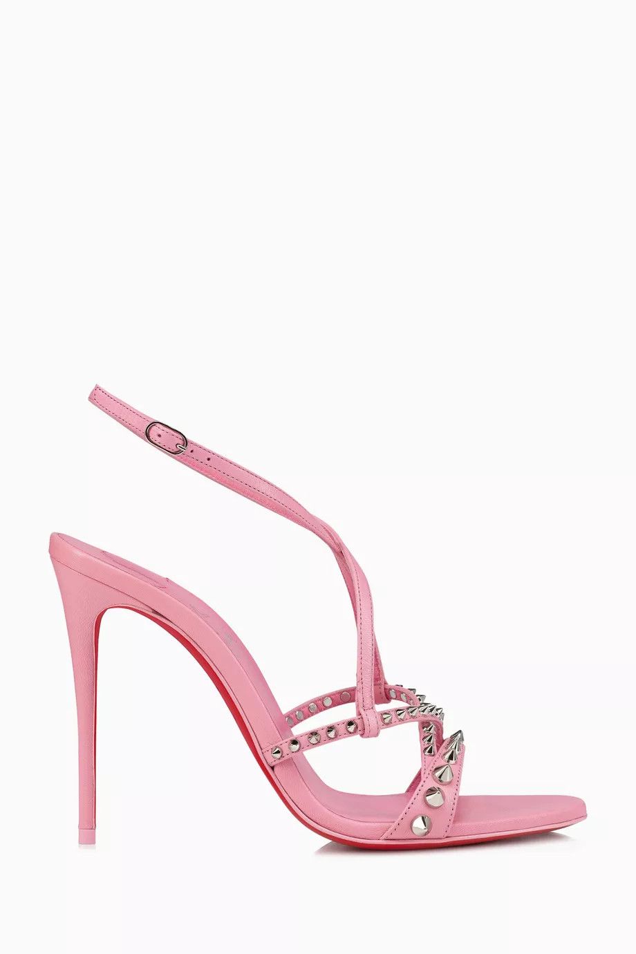 Christian Louboutin o1bcso1str0825 Tatooshka Spikes 100 in Pink Size US 10 / IT 40 - 1 Thumbnail