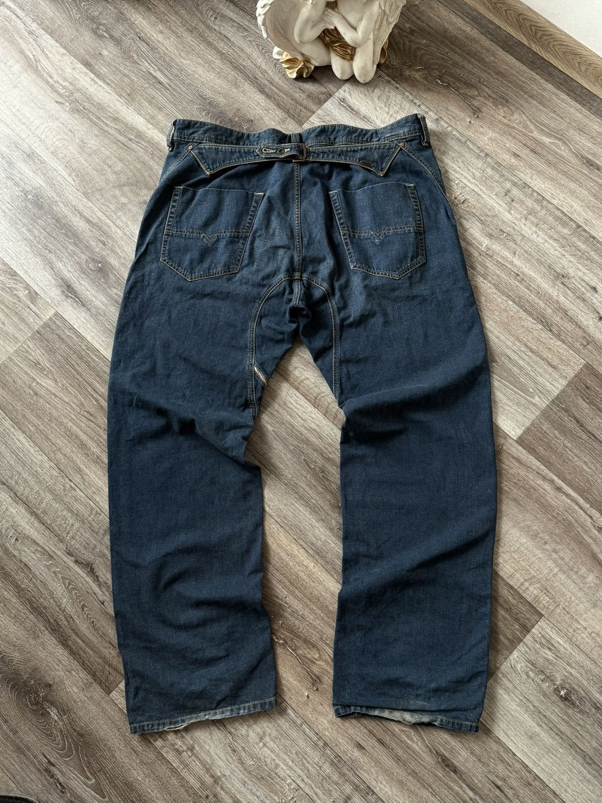 Diesel Diesel Pheyo Jeans Men’s Distressed Pants Denim Straight Size US 38 / EU 54 - 1 Thumbnail
