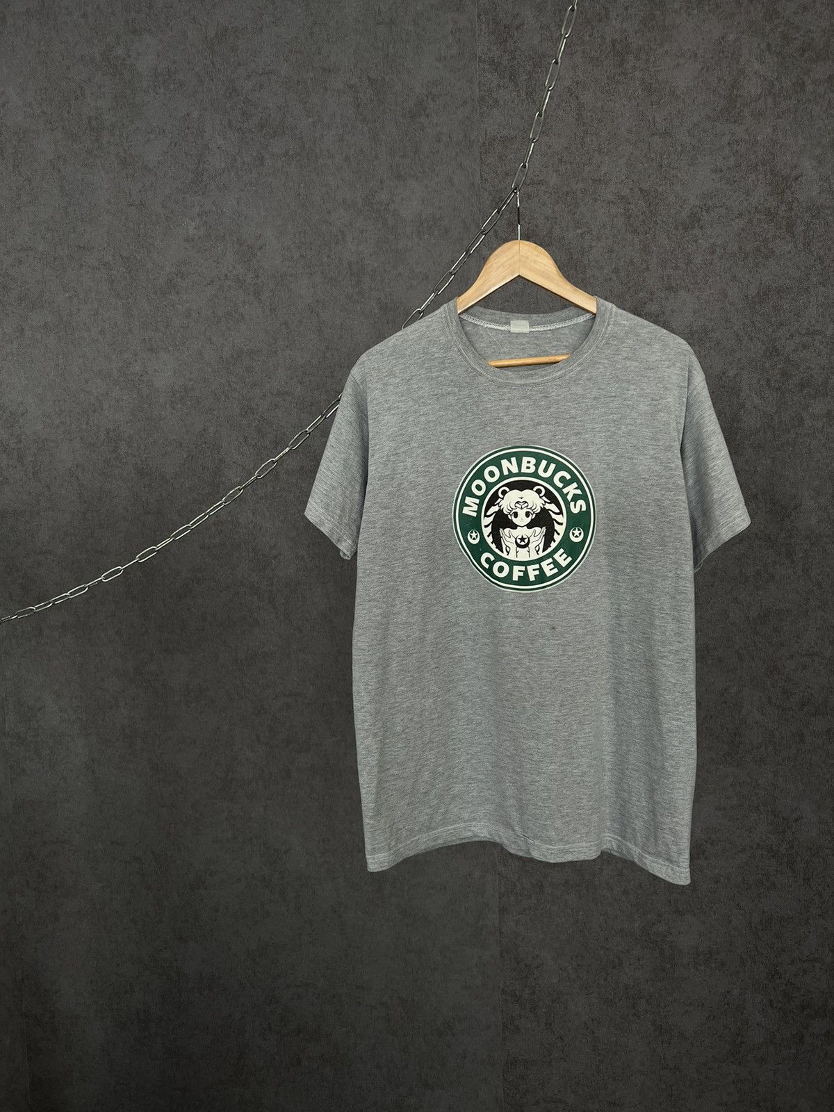 Anime Sailor Moon x Starbucks anima humor tee Size US L / EU 52-54 / 3 - 1 Thumbnail