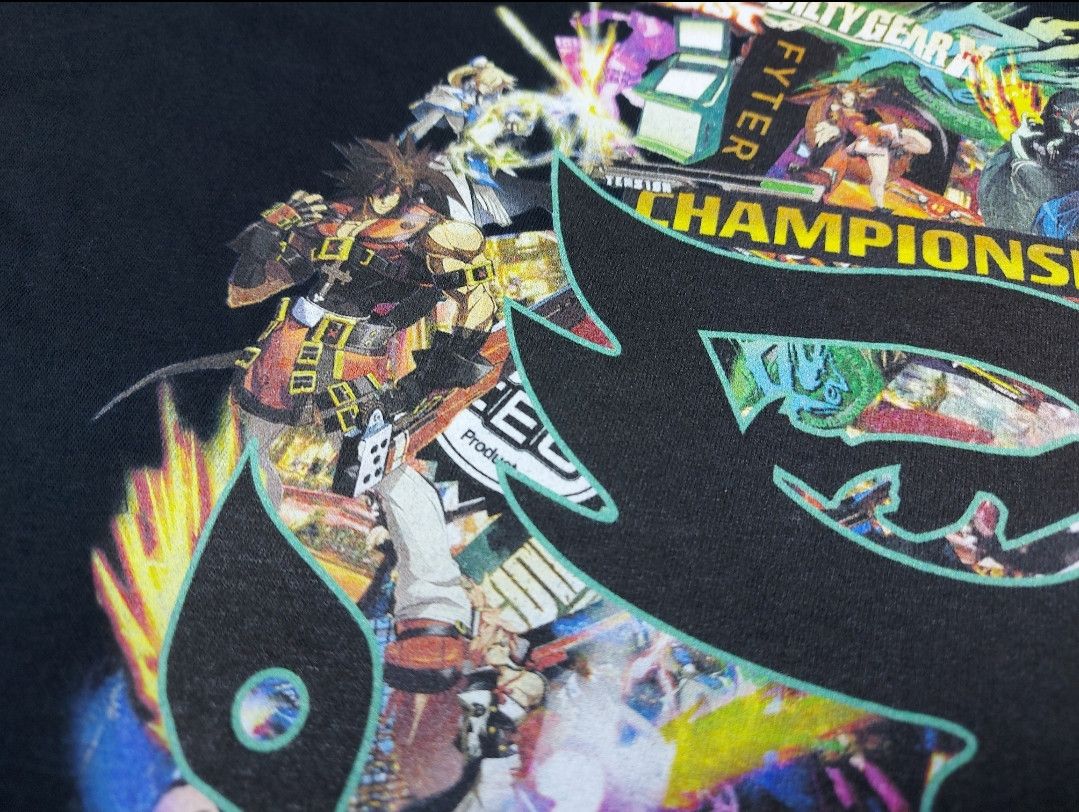 Japanese Brand × Playstation HAOMING Wrestling Mask × GUILTY GEAR Championships TEE Size US L / EU 52-54 / 3 - 5 Thumbnail