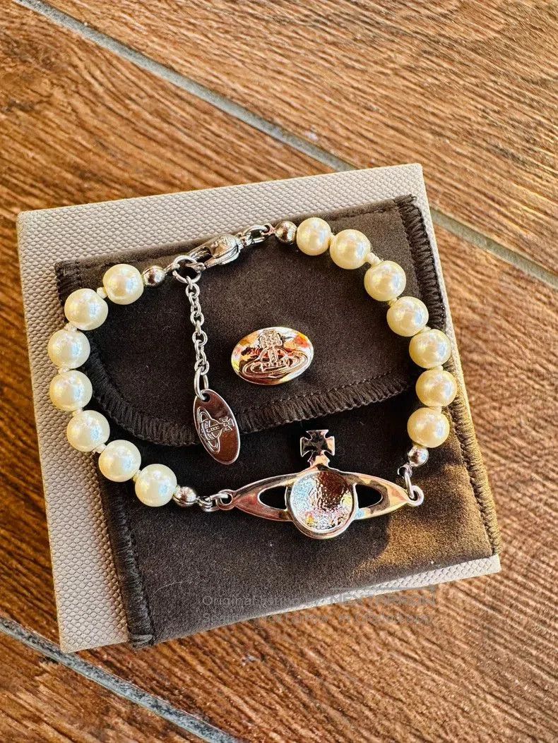 Vivienne Westwood Vivienne Westwood Mini Pearl Bracelet . Size ONE SIZE - 8 Thumbnail