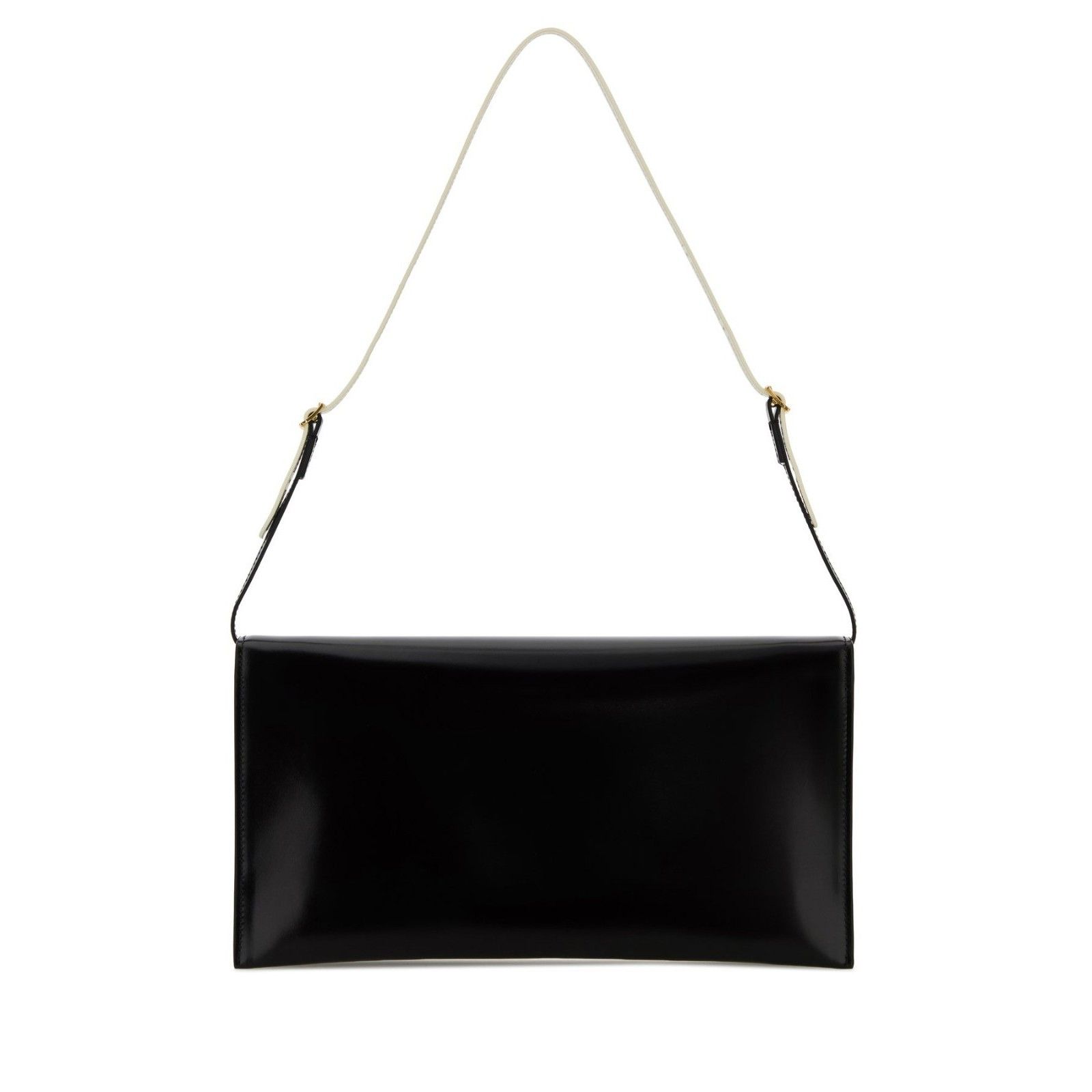 Jil Sander JIL SANDER File Medium Black Leather Shoulder Bag New/Authen Size ONE SIZE - 3 Thumbnail