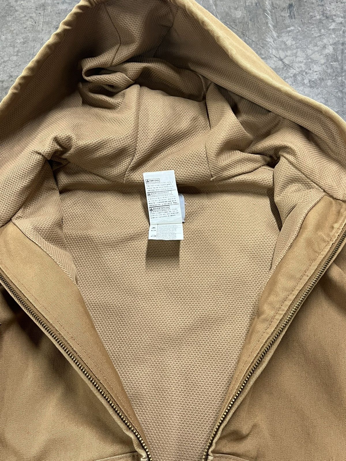 Carhartt × Vintage Carhartt vintage hooded zip up jacket rare hype workwear Size US XL / EU 56 / 4 - 11 Thumbnail