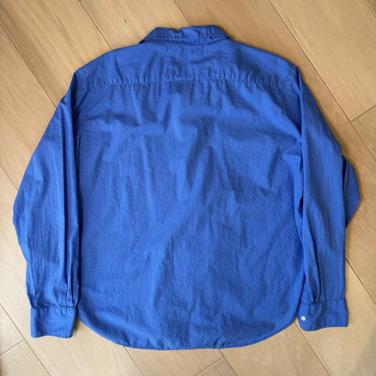 Frank & Eileen Frank & Eileen Shirt Women's Large Blue Cotton Button Up Size L / US 10 / IT 46 - 9 Thumbnail