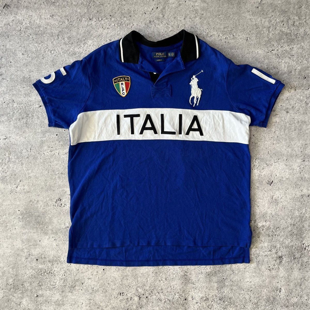 Polo Ralph Lauren Polo Ralph Lauren Italia shirt chieef keef style XXL y2k 00s Size US XXL / EU 58 / 5 - 1 Thumbnail