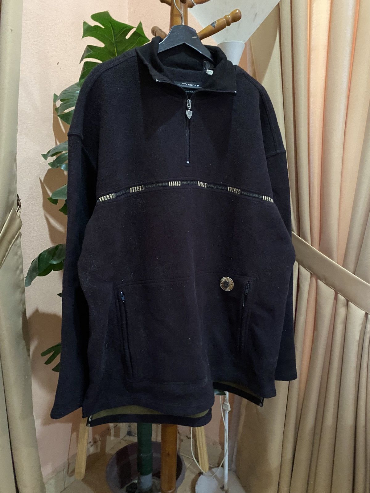 Marc Buchanan VINTAGE PELLE PELLE MARC BUCHANA HALF ZIPPER FLEECE Size US XL / EU 56 / 4 - 3 Thumbnail