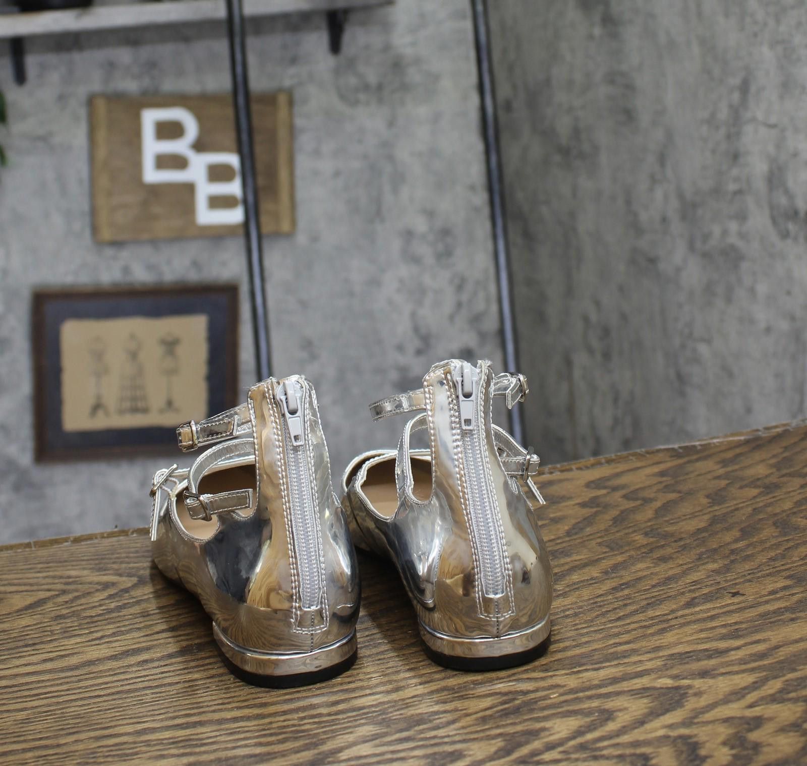 Other Inc International Concepts Valan Flats Silver Gray 7.5m Size US 7.5 / IT 37.5 - 4 Thumbnail