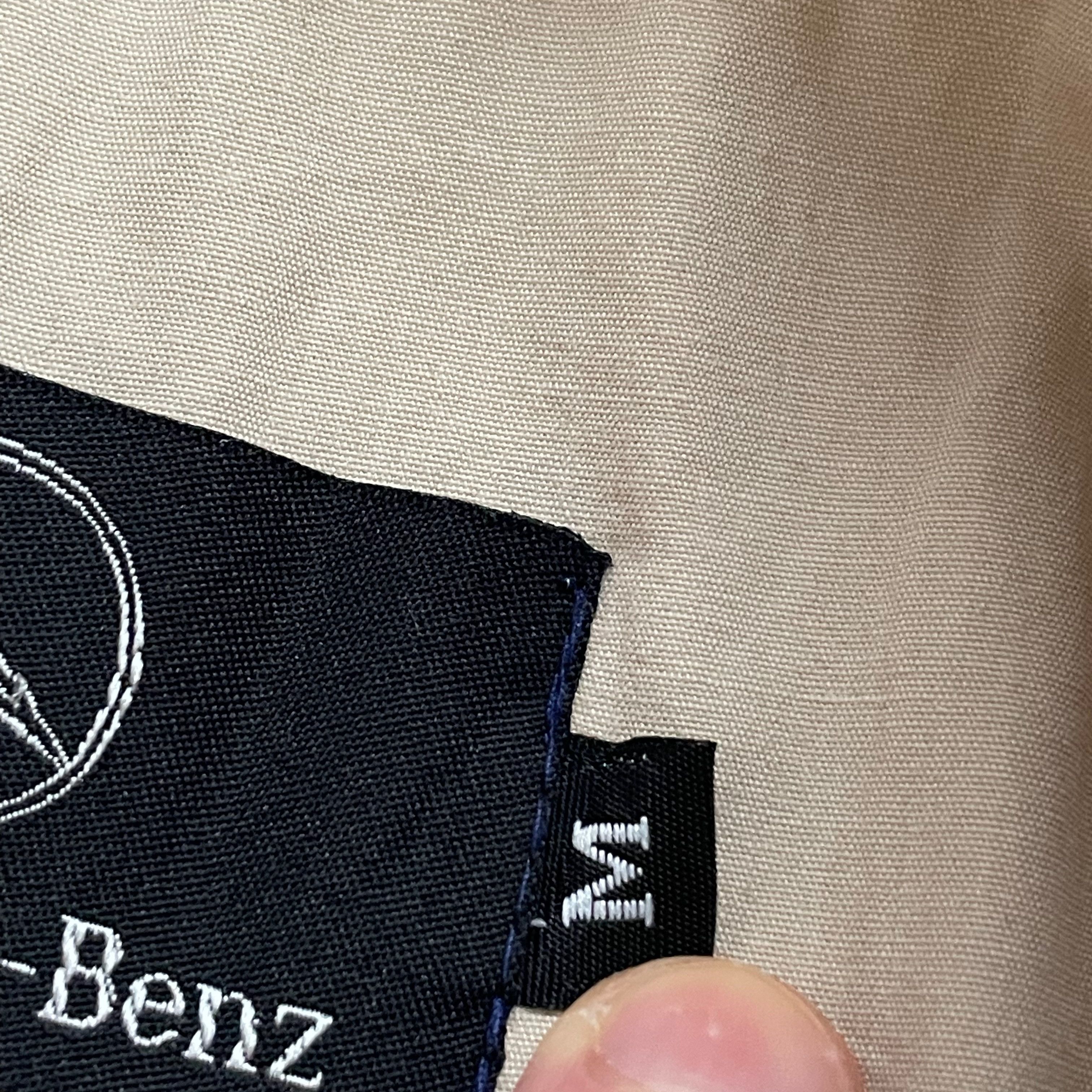 Mercedes-Benz Mercedes-Benz Beige Button Up Shirt Size M Size US M / EU 48-50 / 2 - 11 Thumbnail