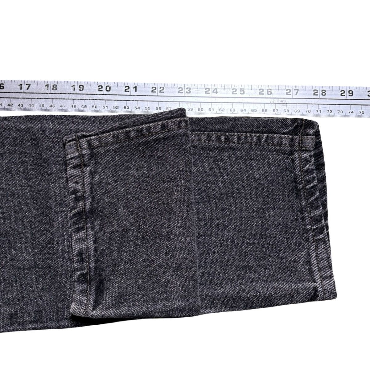 Levi's Vintage 80's Levi's 506 Student Straight Leg Jeans 26x28 Size US 26 / EU 42 - 6 Thumbnail