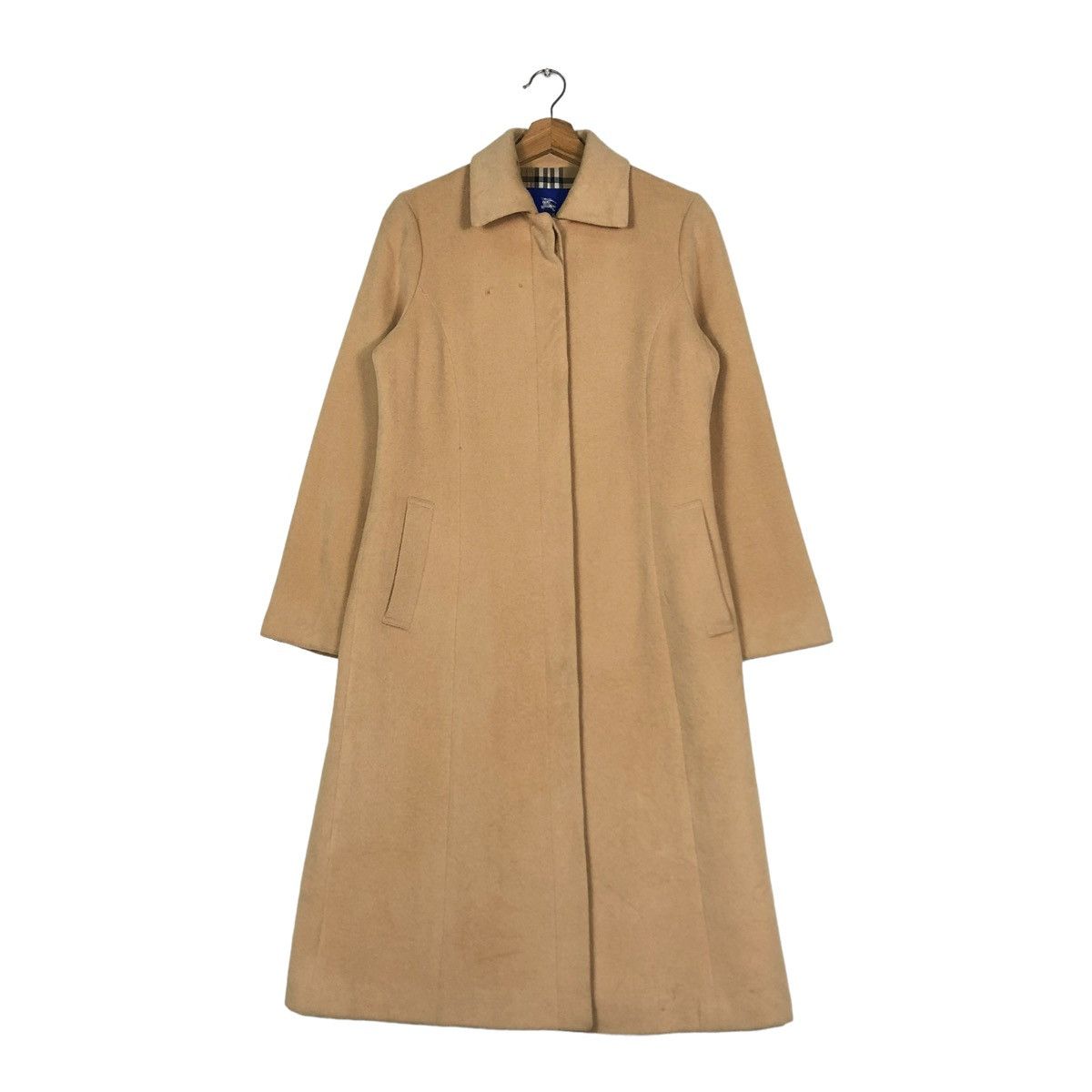 Burberry 🔥VINTAGE BURBERRY LONDON BLUE LABEL WOOL NOVA CHECK Size XS / US 0-2 / IT 36-38 - 2 Thumbnail