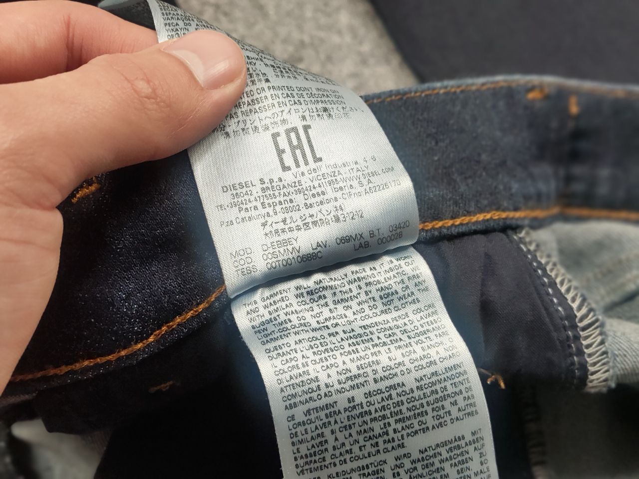 Diesel Diesel d-ebbey bootcut flared if six was nine style jeans Size 29" - 18 Thumbnail
