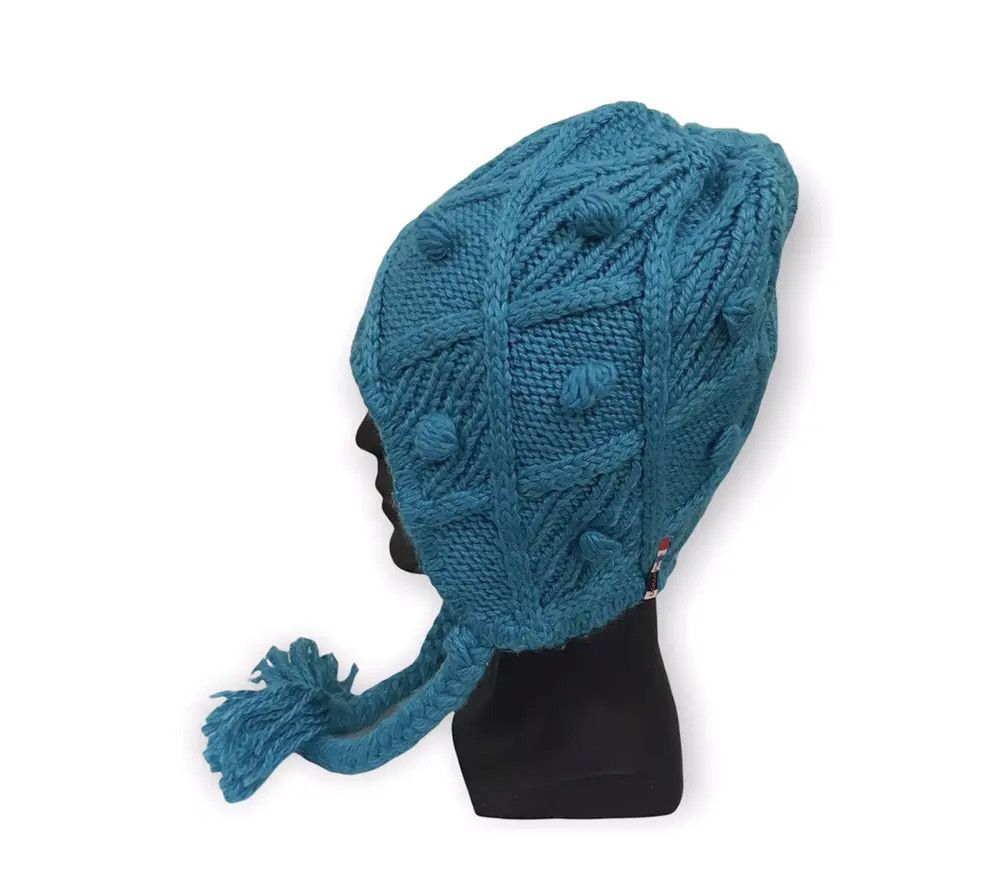 Japanese Brand × Salomon × Vintage Salomon Knit Earflap Beanie Hat Size ONE SIZE - 2 Thumbnail
