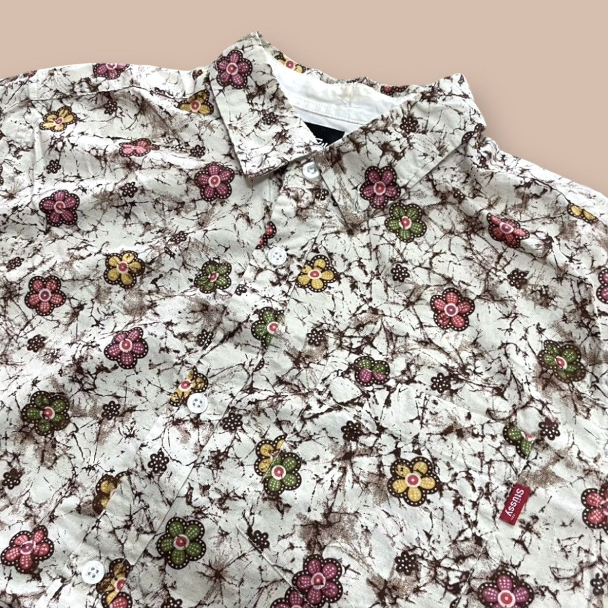 Stussy Stussy “Floral” Shirt Size US M / EU 48-50 / 2 - 3 Thumbnail