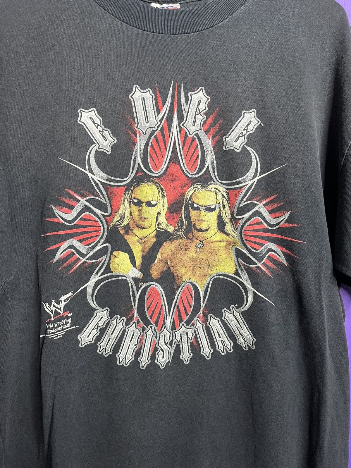 Vintage × WWF Vintage 2000 WWF Edge/Christian tag team t-shirt Size US XL / EU 56 / 4 - 3 Thumbnail