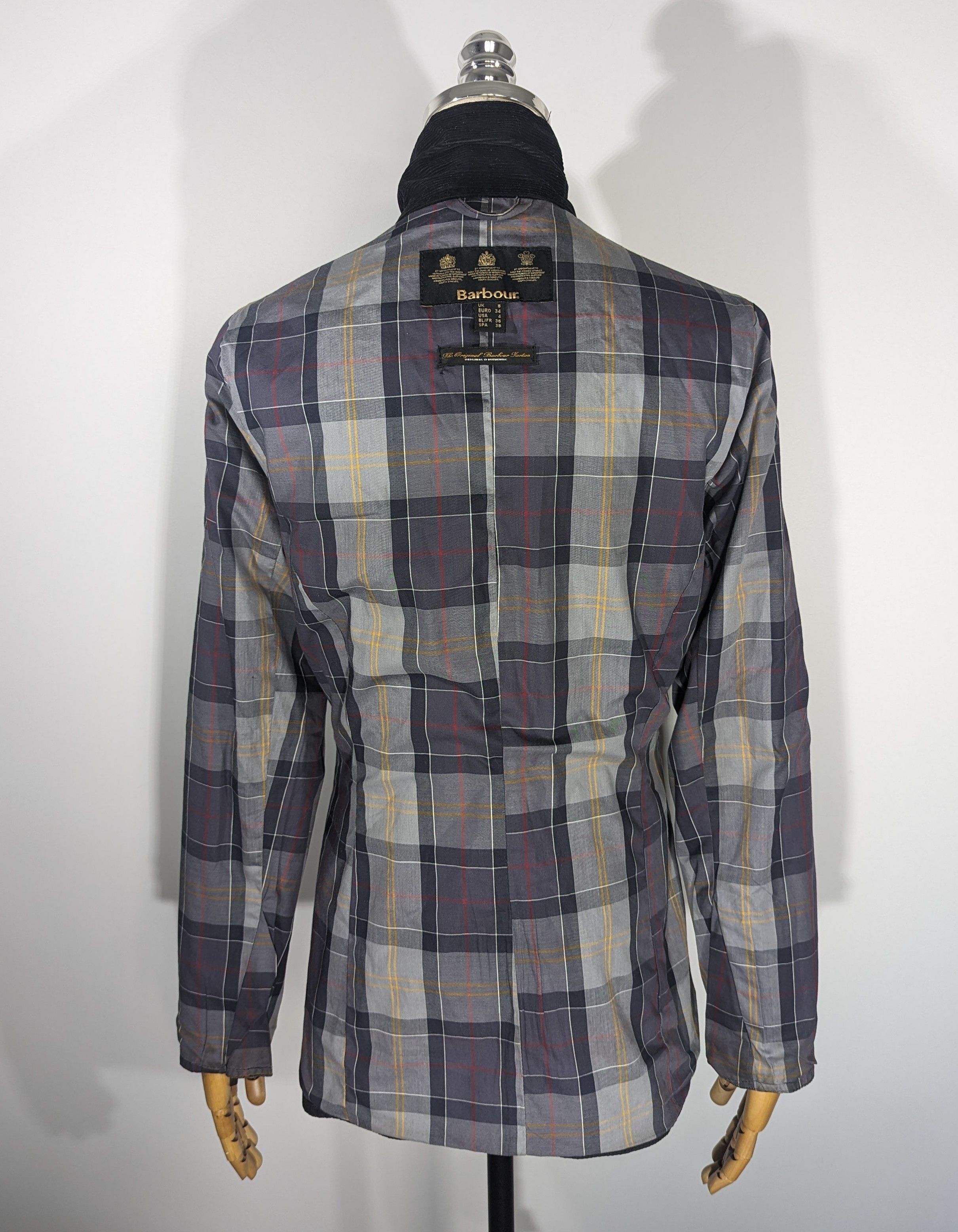Barbour Barbour Flyweight Wax Utility Jacket Waxed Cotton England Size S / US 4 / IT 40 - 15 Thumbnail