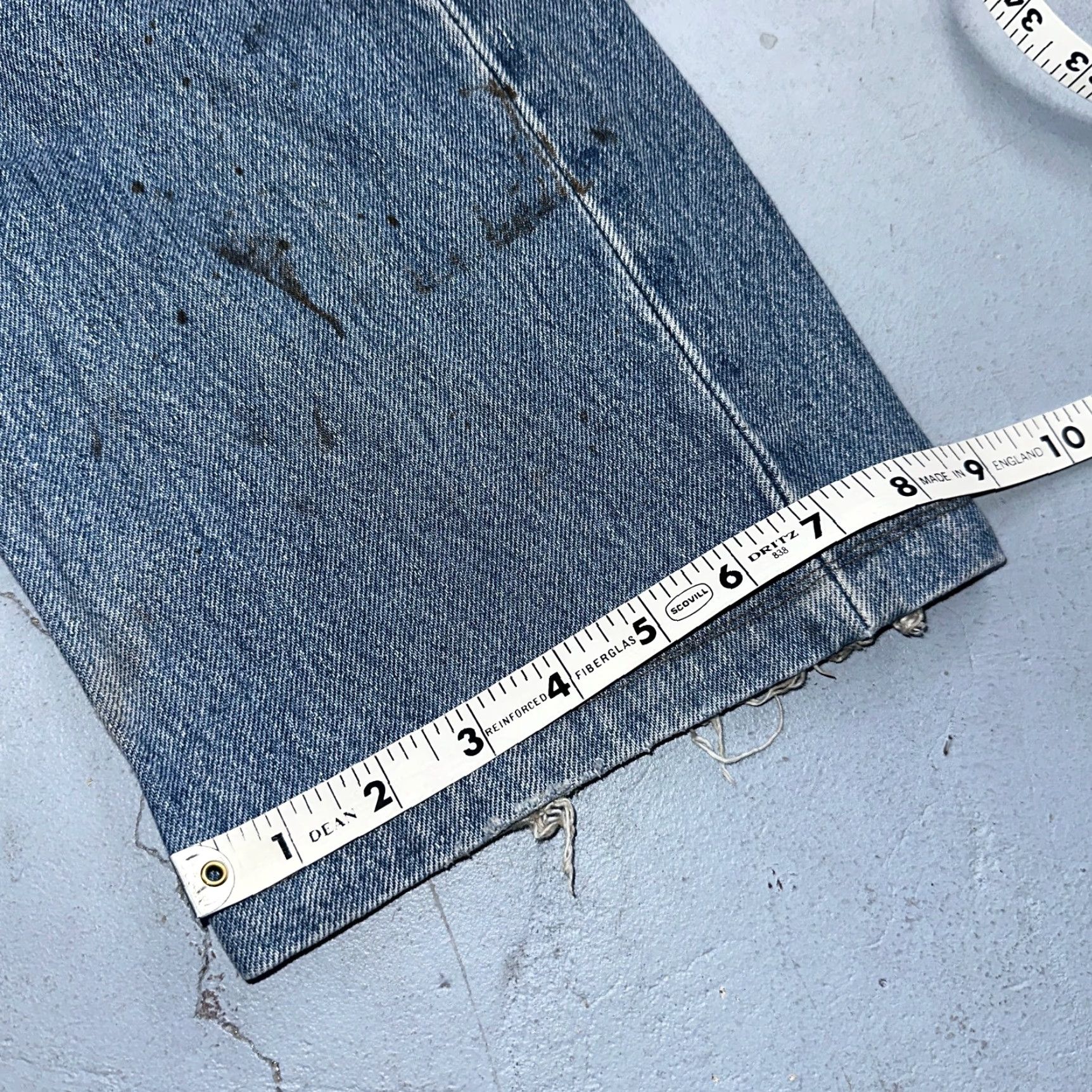 Levi's VINTAGE Levi's 501 Jeans Men 36x36 Straight Leg Blue Light Wash 90s USA Size US 36 / EU 52 - 6 Thumbnail