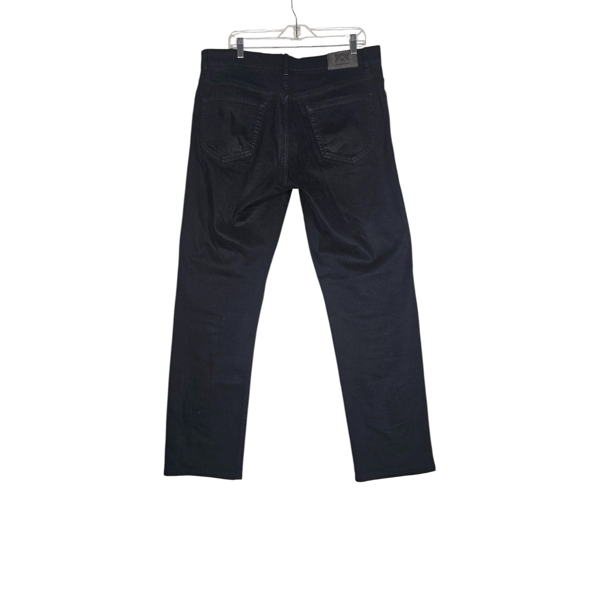 Ermenegildo Zegna Zegna Sport 315 Denim Jeans Size 315 Black Straight Fit Size US 36 / EU 52 - 2 Thumbnail