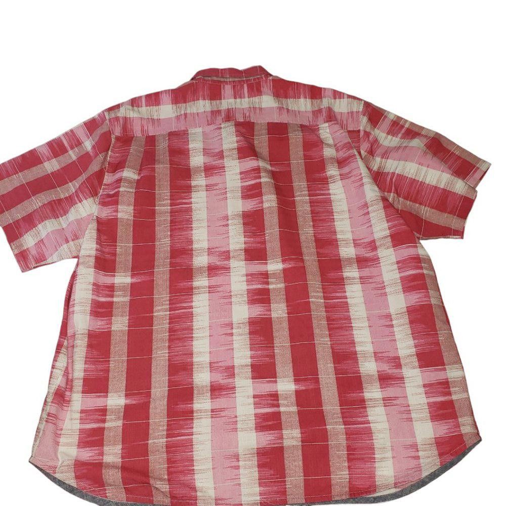 Tommy Bahama CT387 Tommy Bahama Red & White Shirt XXL Size US XXL / EU 58 / 5 - 5 Thumbnail