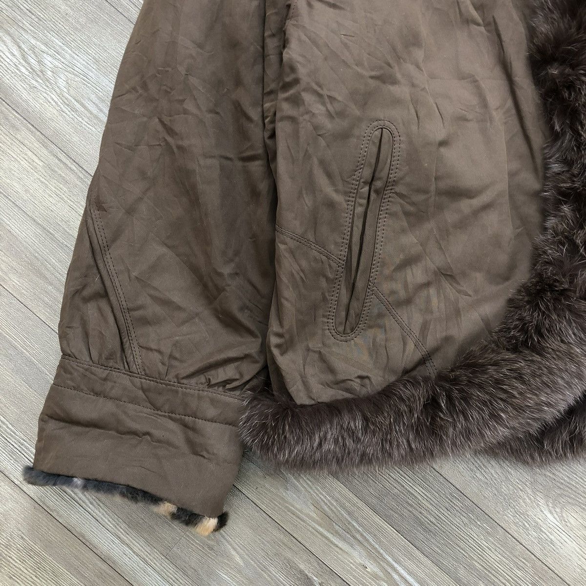Pierre Balmain Vintage Pierre Balmain Leopard Sheared Mink Fur Reversible Size US M / EU 48-50 / 2 - 15 Thumbnail