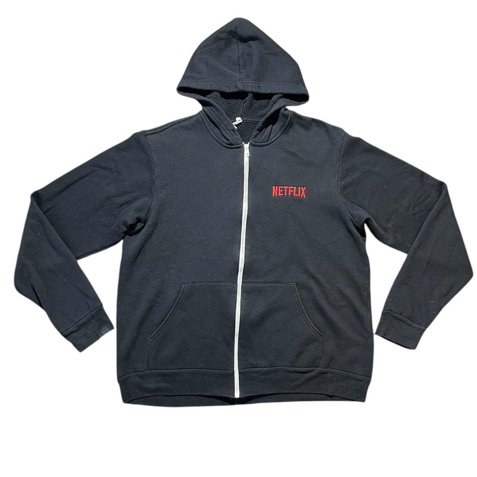 Other Netflix Promo Y2k Black Hoodie Size US XL / EU 56 / 4 - 1 Thumbnail