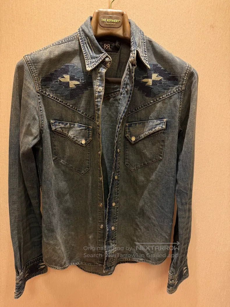 RRL Ralph Lauren denim shirt