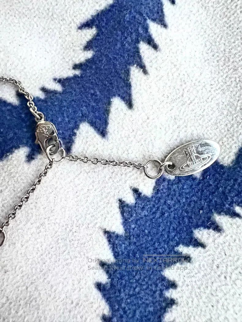 Vivienne Westwood Vivienne Westwood Vintage White Pearl Saturn Necklace Size ONE SIZE - 4 Thumbnail