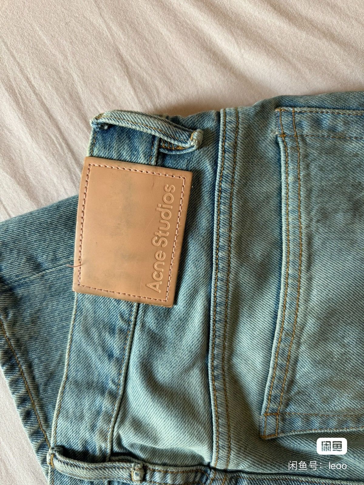Acne Studios Acne Studios 2021m mud dyed flared jeans Size US 33 - 2 Thumbnail